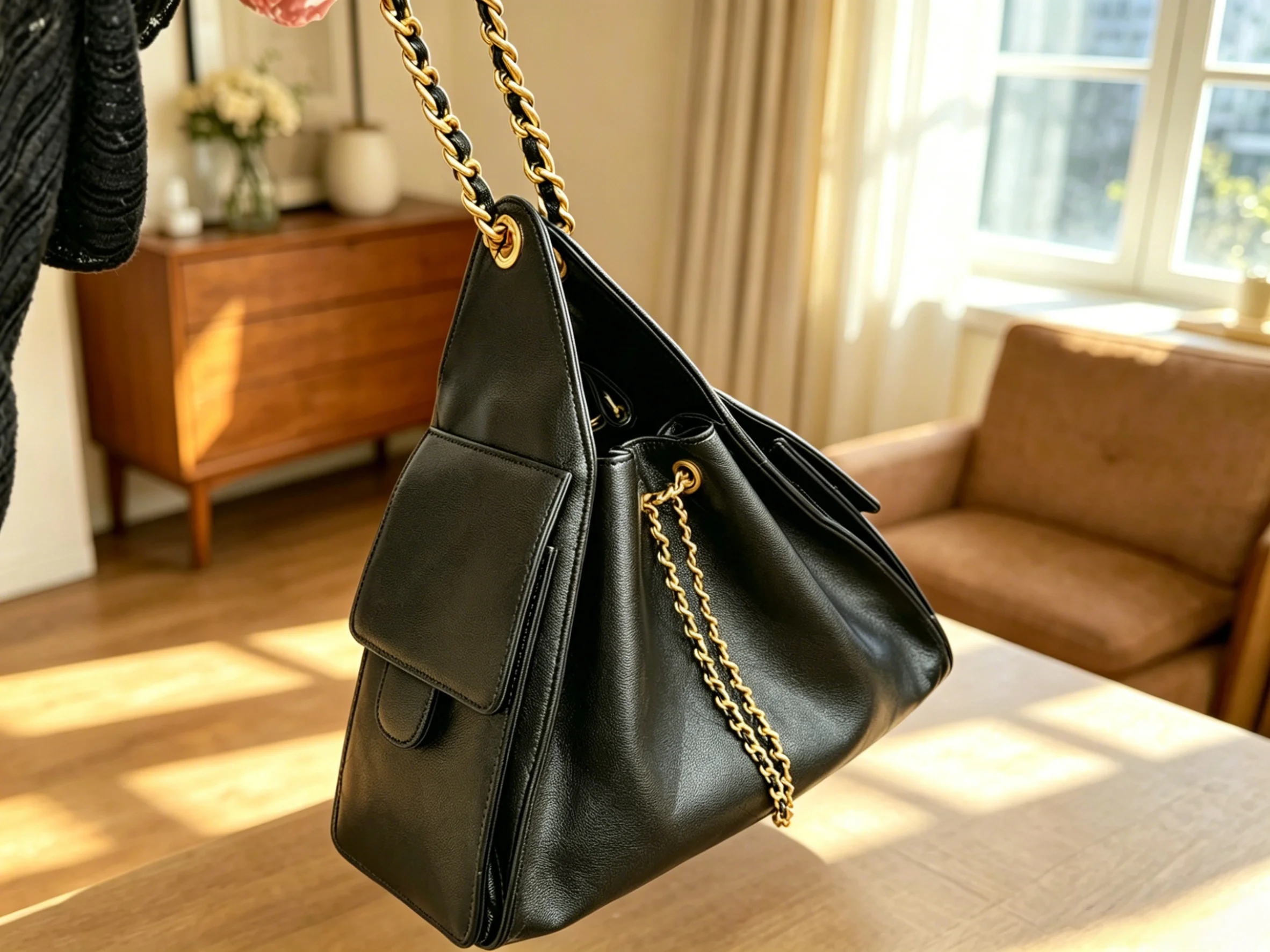 

2026 Size: 26 or 22 cm no box New Model - Versatile and Fashionable PU Leather Bag - Durable, High-Quality and Affordable