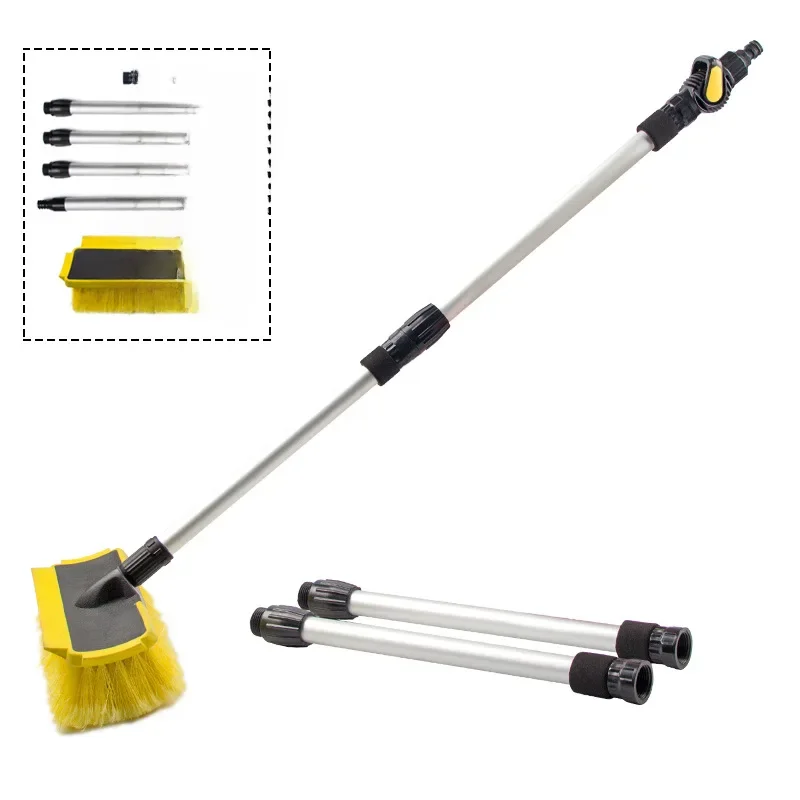 Tête de brosse de lavage de voiture pour laver les véhicules, bateaux, camping-cars, VTT ou voitures tout-terrain, poils super doux pour résistance aux rayures