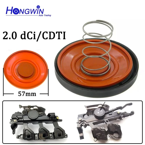 Imagen 1 del producto Cubierta de válvula y membrana para coche, accesorio para Renault Laguna Megane Scenic Trafi Opel X-TRAIL 2,0 dCi/CDTI 1326400Q0D 93198100 8200464373 1326400Q0H