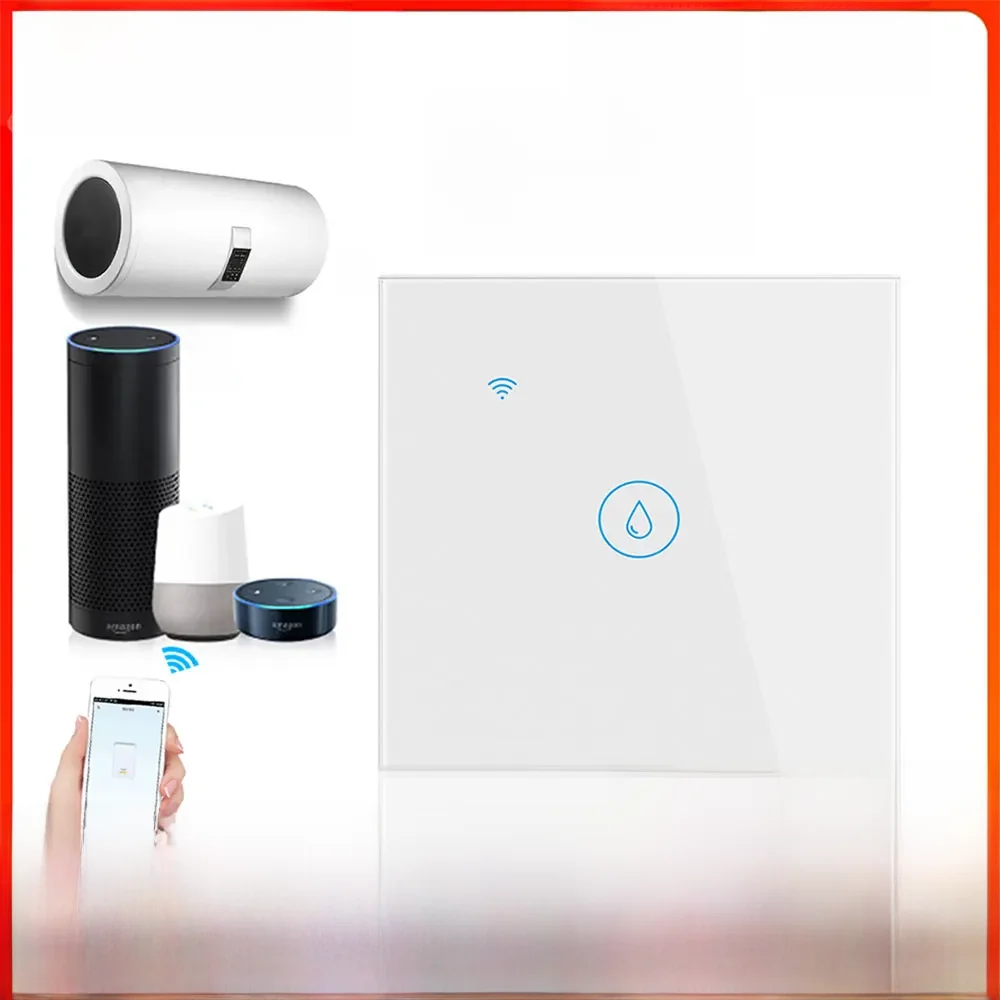 Wifi kessel smart switch 40a 8000w hoch leistungs warmwasser bereiter schalter tuya eu/us standard