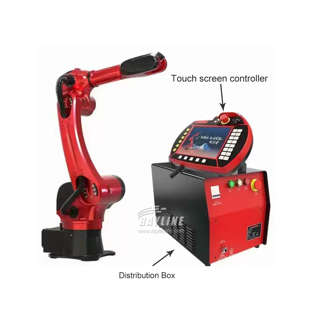 BORUNTE Top Seller Universal 6 Axis Articulated Industrial Robot Arm Handing Welding Loading Spraying Robot Arm