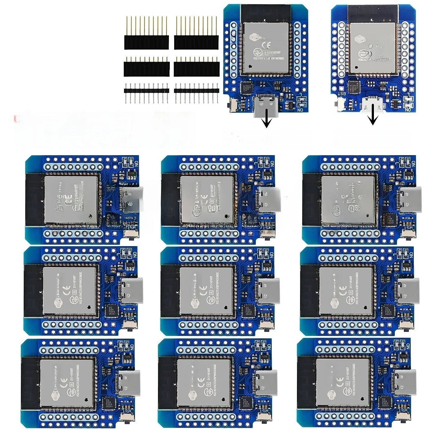 1-10 sztuk/D1 Mini LIVE ESP32 ESP-32 WiFi + Bluetooth Internet rzeczy płyta rozwojowa oparta na ESP8266 w pełni funkcjonalny TYPE-C — zdjęcie produktu 7