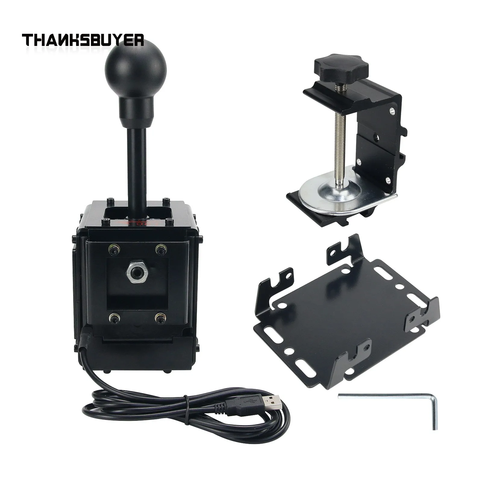 FRC SIM Racing Shifter 7 + R H Shifter & Sequential Shifter untuk Logitech Thrustmaster SIMAGIC FANATEC