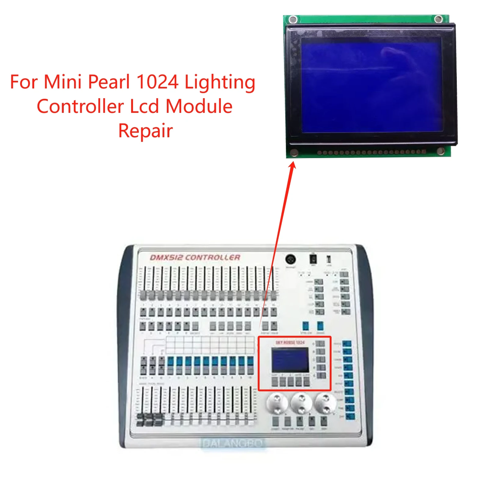 mini-pearl-1024-照明コントローラー用の新しい-lcd-スクリーンモジュール-ディスプレイ修理（溶接が必要）