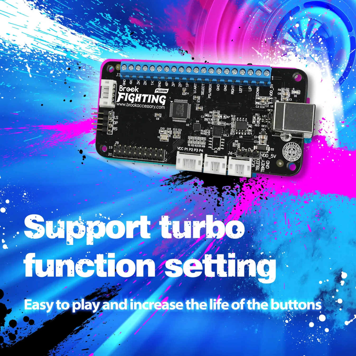 Brook Universal Fighting Board Fusion UFB Fusion Board Fight Board
