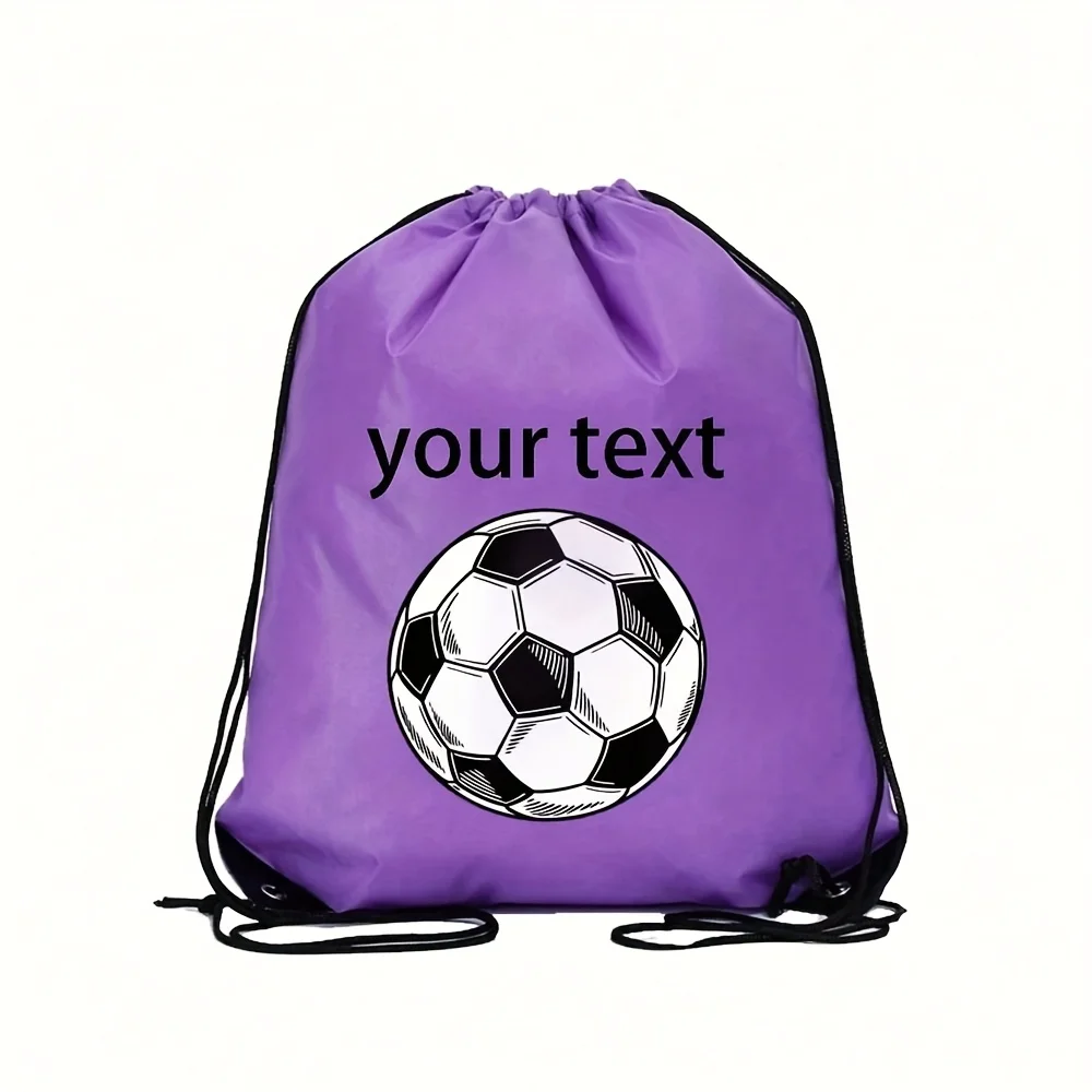 Custom Gym Bag, a Soccer Gym Bag, a Drawstring Storage Custom Gym Bag, a Multifunctional Outdoor Gym Bag, Gym Backpack