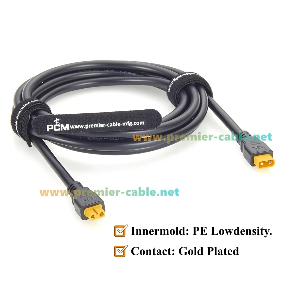 XT30 Verlängerungskabel (Stecker auf Buchse) 16AWG Hochstrom-XT30-Stromkabel für LiPo-Akku, FPV-Drohne, RC-Auto, RC-Flugzeug, Portab – Detail 4