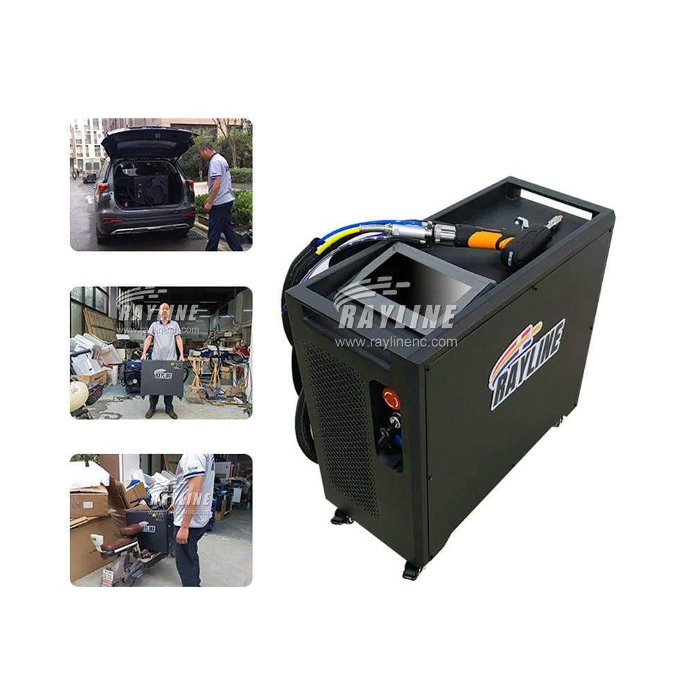 أفضل سعر 3 في 1 آلة لحام نظيفة القطع 2000 وات آلة لحام ليزر يدوية معدنية ألومنيوم من الفولاذ المقاوم للصدأ