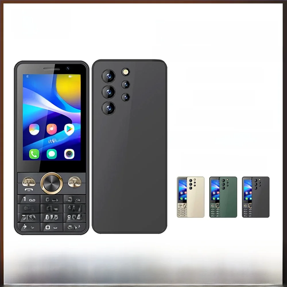 UNIWA HOPE XS24 4G Touchscreen Toetsenbord Telefoon Android 8.1 Dual SIM 3,5 Inch 2GB + 16GB 2500mAh Mobiel Whatsapp Telefoon Half-touch - afbeelding 2
