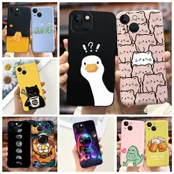 For Apple iPhone 13 Case Cute Fashion Cartoon Cover Soft TPU Phone Cases For iPhone 13 Pro Max iPhone13 Mini Fundas Coque Bumper