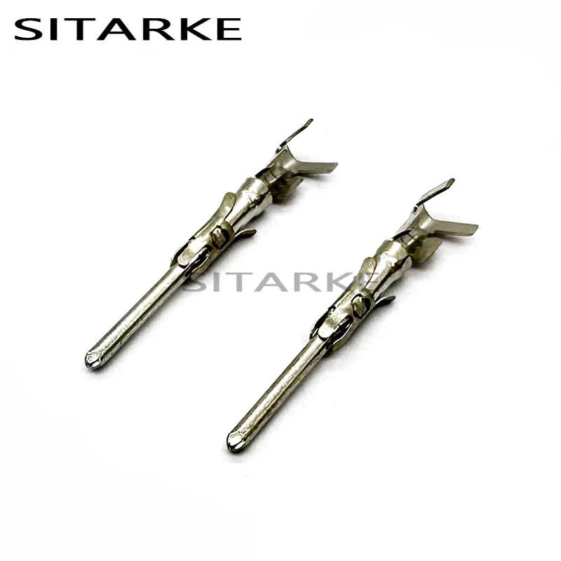 100Pcs 1.5MM Auto Rear Lamp Connector Interface Crimp Terminal Wiring Harness Male Female Splice Pin 927886-1 927888-1