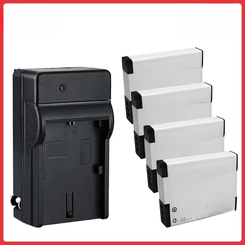 4Pcs 1250mAh DMW-BCM13 DMW-BCM13E Batterie pour Panasonic Lumix DMC-TZ41 TZ70 DMC-FT5 DMC-TZ60 DMC-TS6 DMC-ZS27 DMC-ZS30 DMC-ZS35