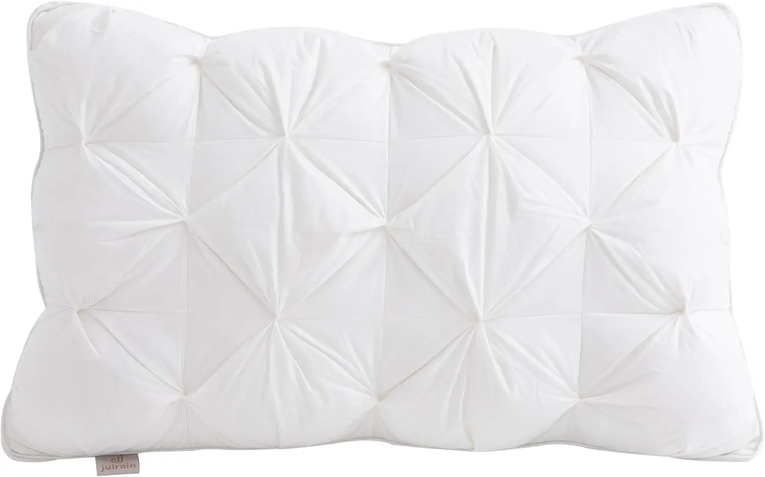 وسائد سرير مقاس كوين مجموعة من 2 - وسائد سرير ناعمة للنوم عبوتين، رقيق وداعم، جودة الفندق، أصلية للأسفل #5