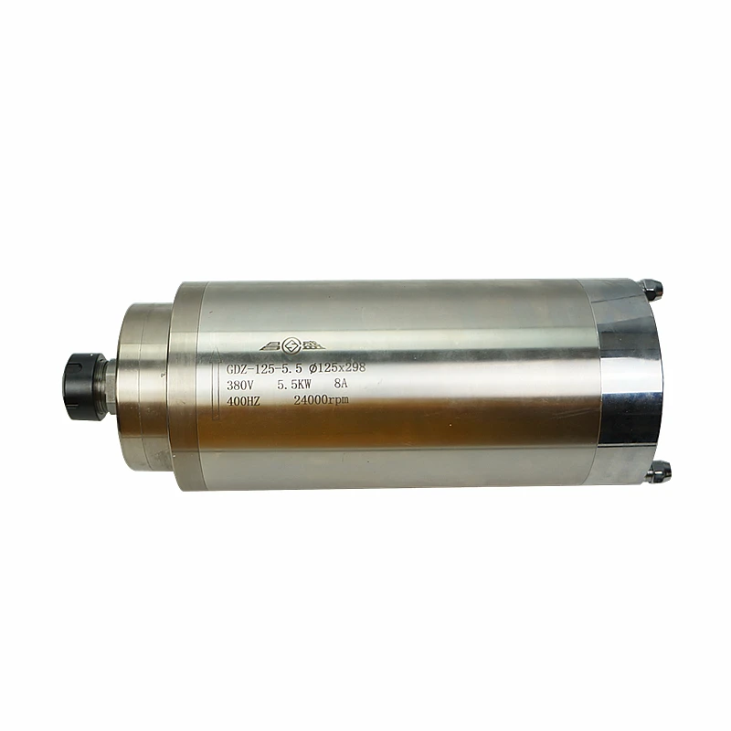 5.5KW Water Cooled Spindle CNC Water-cooling Motor ER25 Collect 4.5KW ER20 for Engraving Router Woodworking Carving Machine Kit