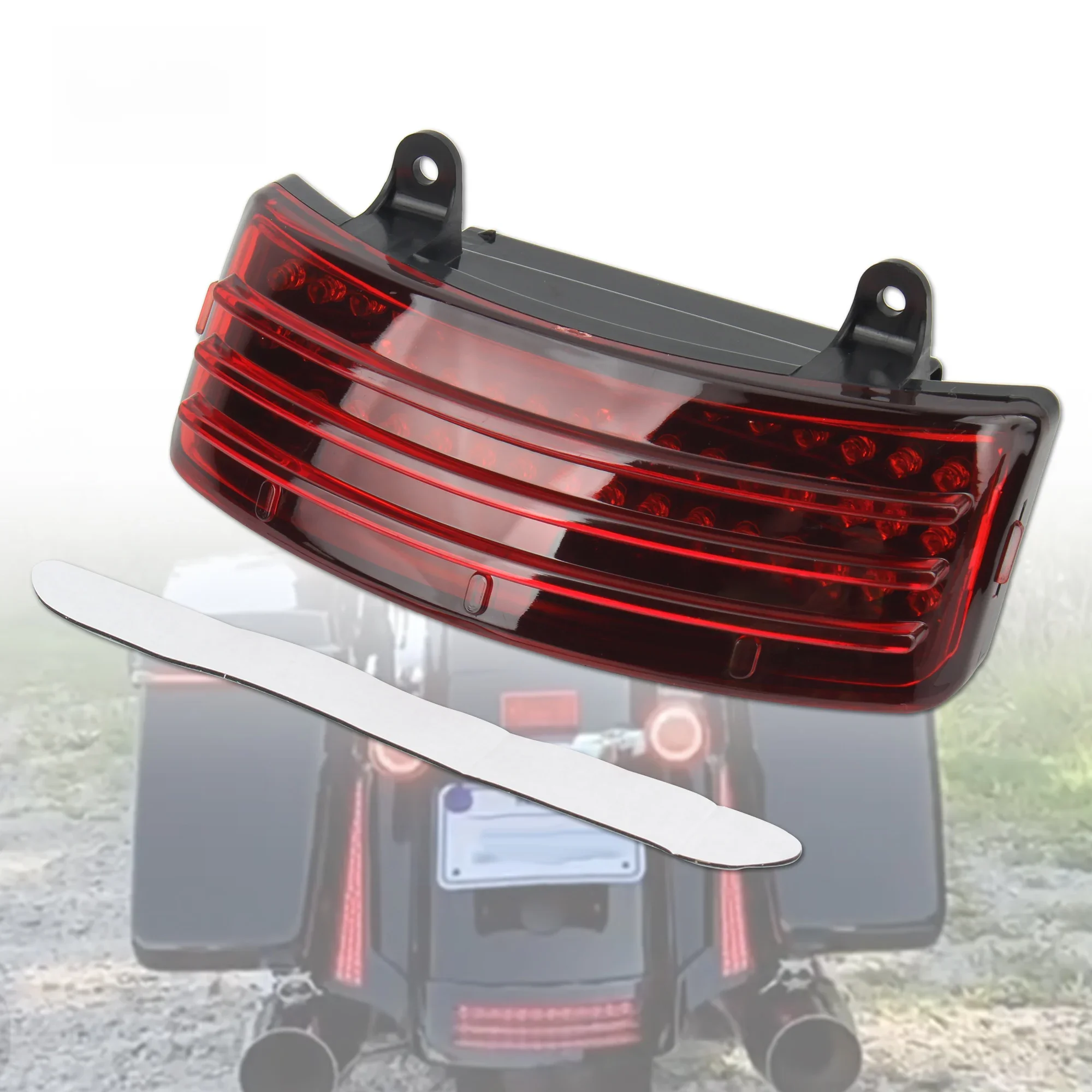 2014-2023 tylne światła LED motocykla tapicerka Moto światło hamowania dla Harley Touring przemieszczanie się po ulicy Road King FLHX FLTRX — zdjęcie 2