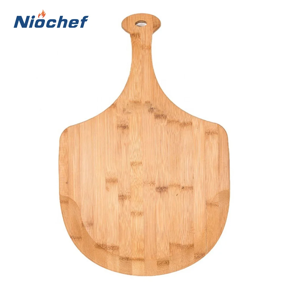 

Bamboo Wood Pizza Non-Stick Peel Pizza Paddle Kitchen Cutting Board Pizza Peel With Handle Pizza Shovel Baking Tools Accessories