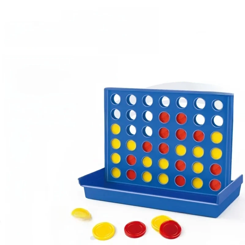 Jeu d'échecs de Bingo quatre en une rangée, jeu de société familial classique, jouets éducatifs amusants pour enfants, jeux de société de divertissement