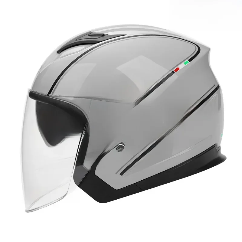 AliExpress NONE BYB 730 new electric bicycle helmet motorcycle helmet riding helmet motorcycle double lens helmet casco moto  56-62CM head