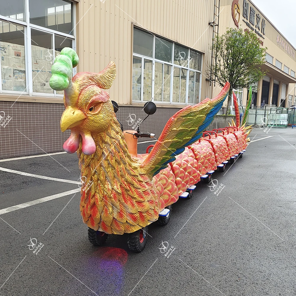 New Era Dinosaur Phoenix Children's Amusement Car for Playground Quare