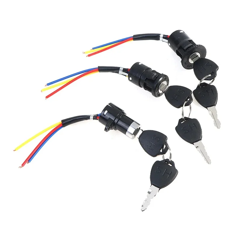 AliExpress NONE 1Pc E-Bike Key Power Lock  Universal Ignition Switch Key Power Lock For Electric Bicycle Electric Scooter