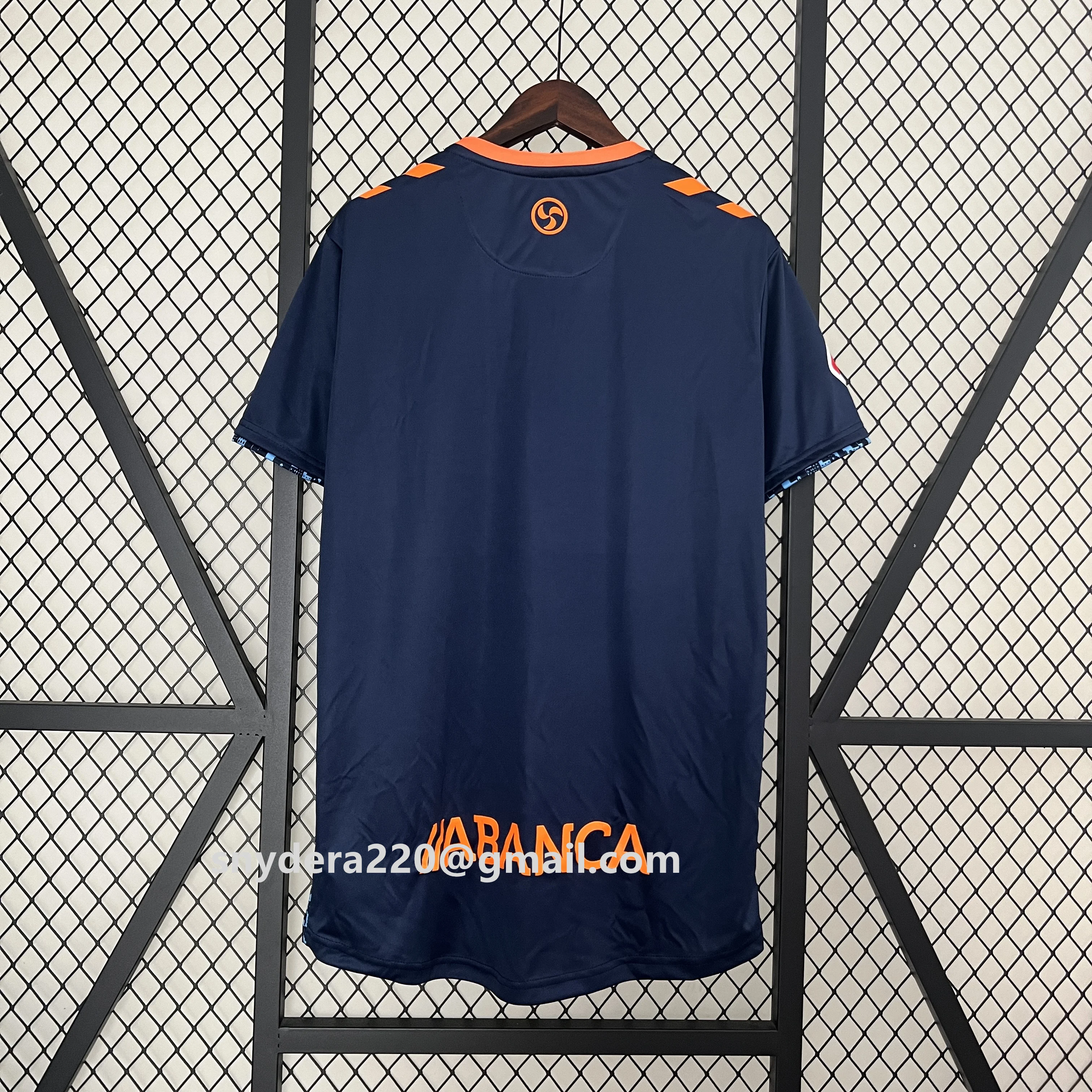 

Синие быстросохнущие тренировочные рубашки CF 2024/25 Away