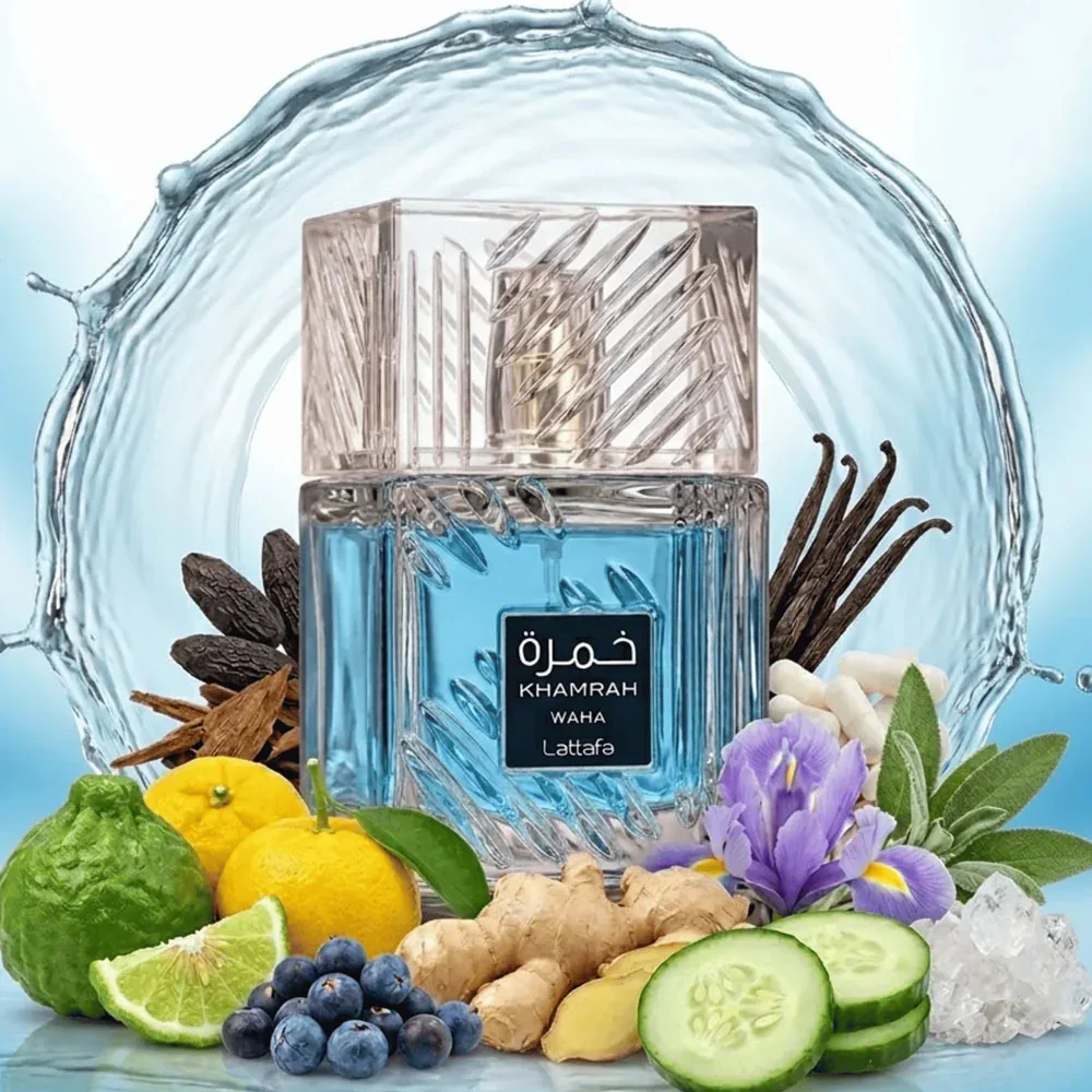 Perfume Fragrance Blue - Lattafa Khamrah Waha Eau de Parfum