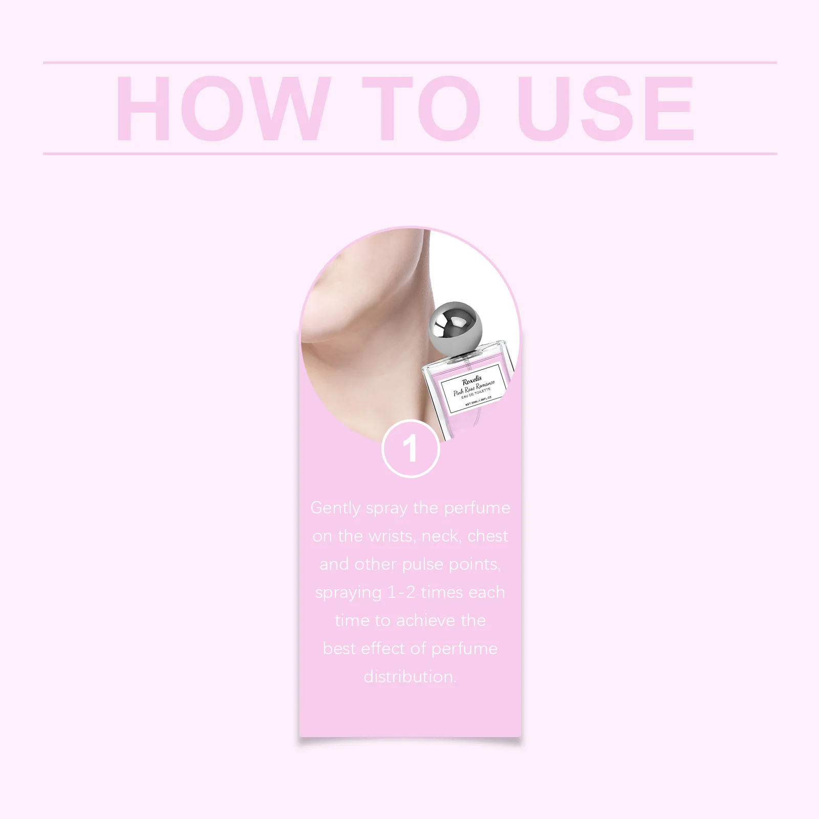 Eau de toilette voor dames bloemige parfum met rozengeur spray_voghion.com