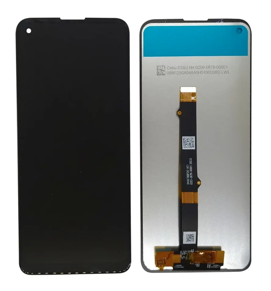 Tela Frontal Display Touch Lcd Moto G9 Power Sem Aro Xt2091