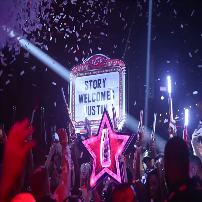 LOGO PERSONALIZZATO MARCHIO SCHEDA DI MESSAGE BOTTLE PRESENTER