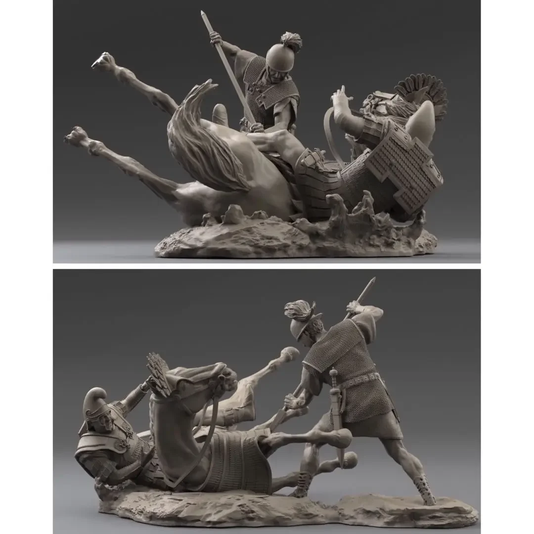 1/24 skala druckguss Harz Abbildung Modell Montage Kit Magie Figur Harz Montage Modell Spielzeug