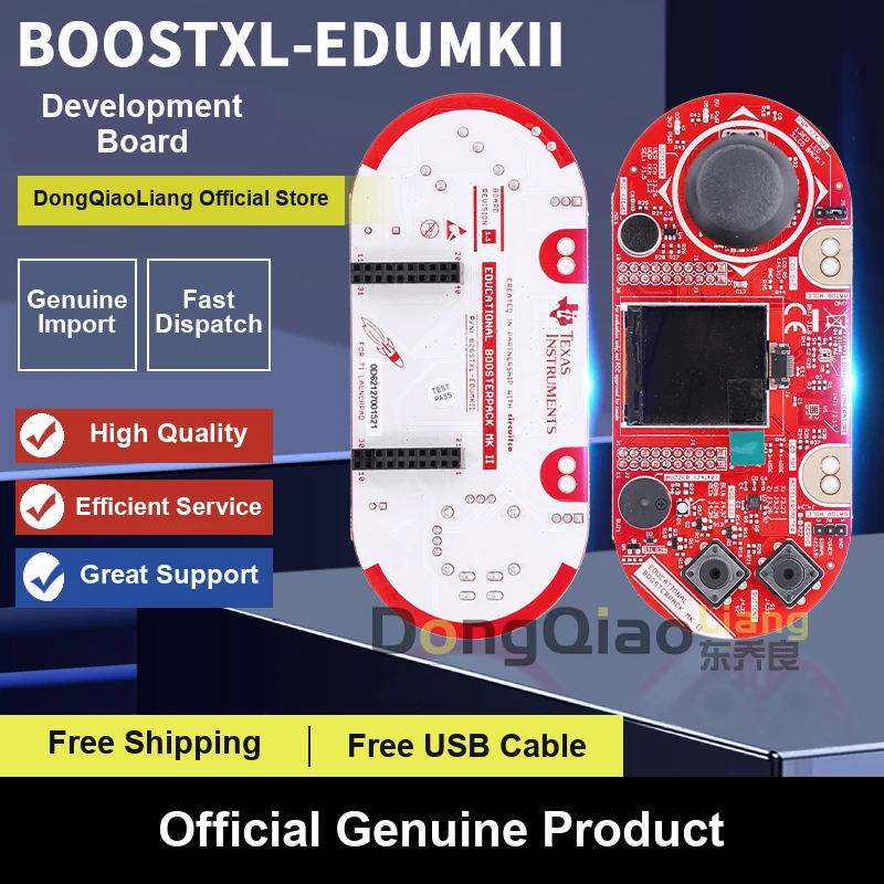 Genuine TI For BOOSTXL-EDUMKII Education Edition MKII Expansion Board: Accelerometer/Microphone/LCD