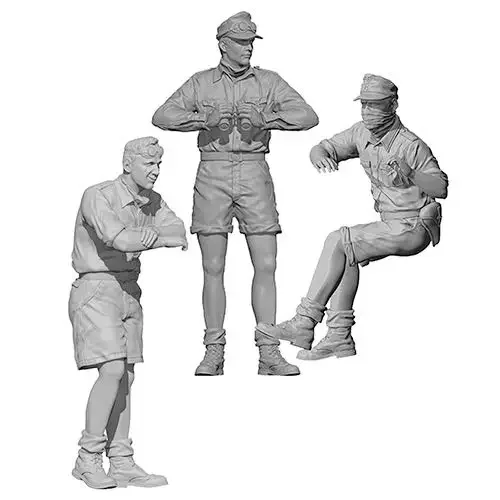 Figurine modèle en résine GK, soldat allemand, kit non assemblé et non peint, 1/35
