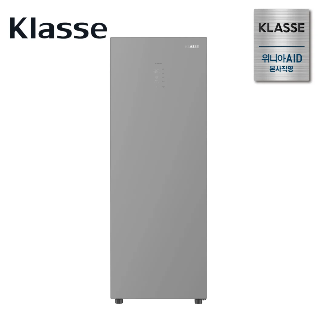 [25 years new product] WINIAAID KLASSE Convertable Mini Stand Kimchi Refrigerator 1-door Glass Model KAB112SSG4GPV(AK) container FULL Basic composition