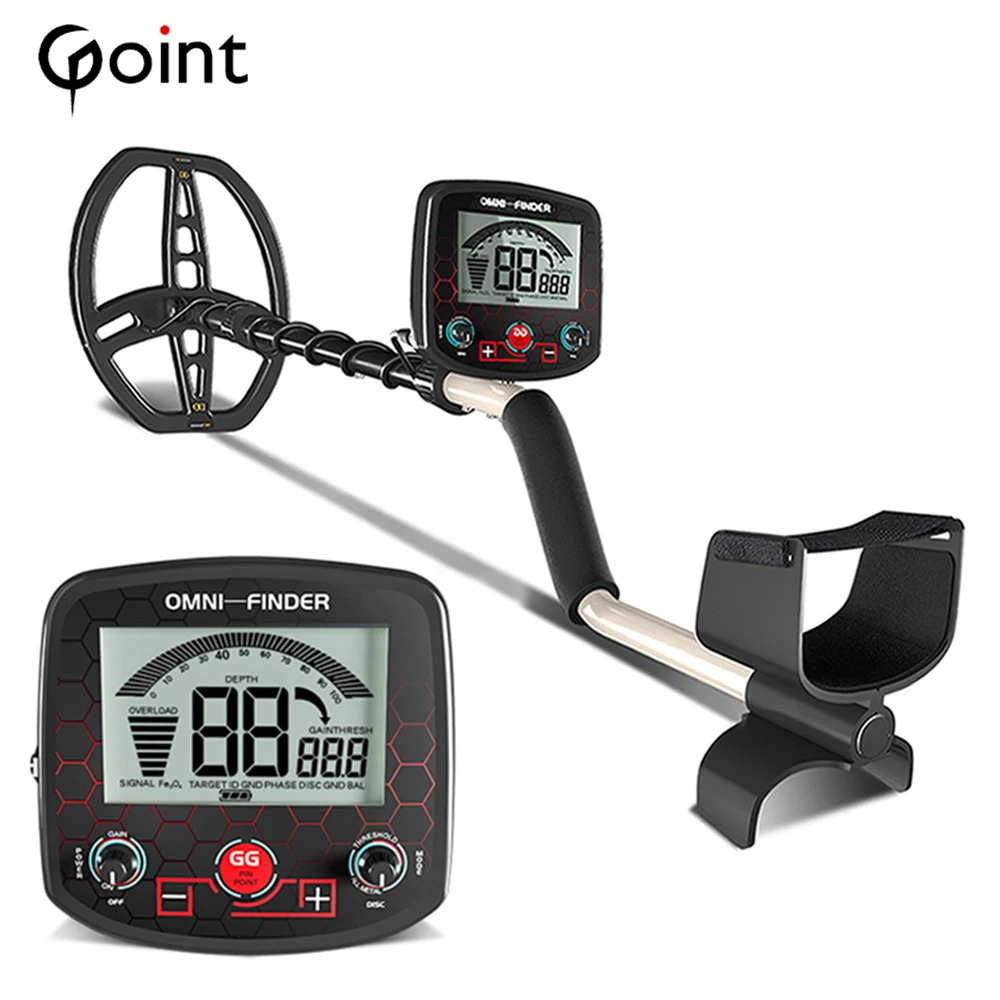 Metal Detector sotterraneo T-850 ricerca bobina impermeabile professionale cercatore d'oro cacciatore di tesori Display LCD alta sensibilità