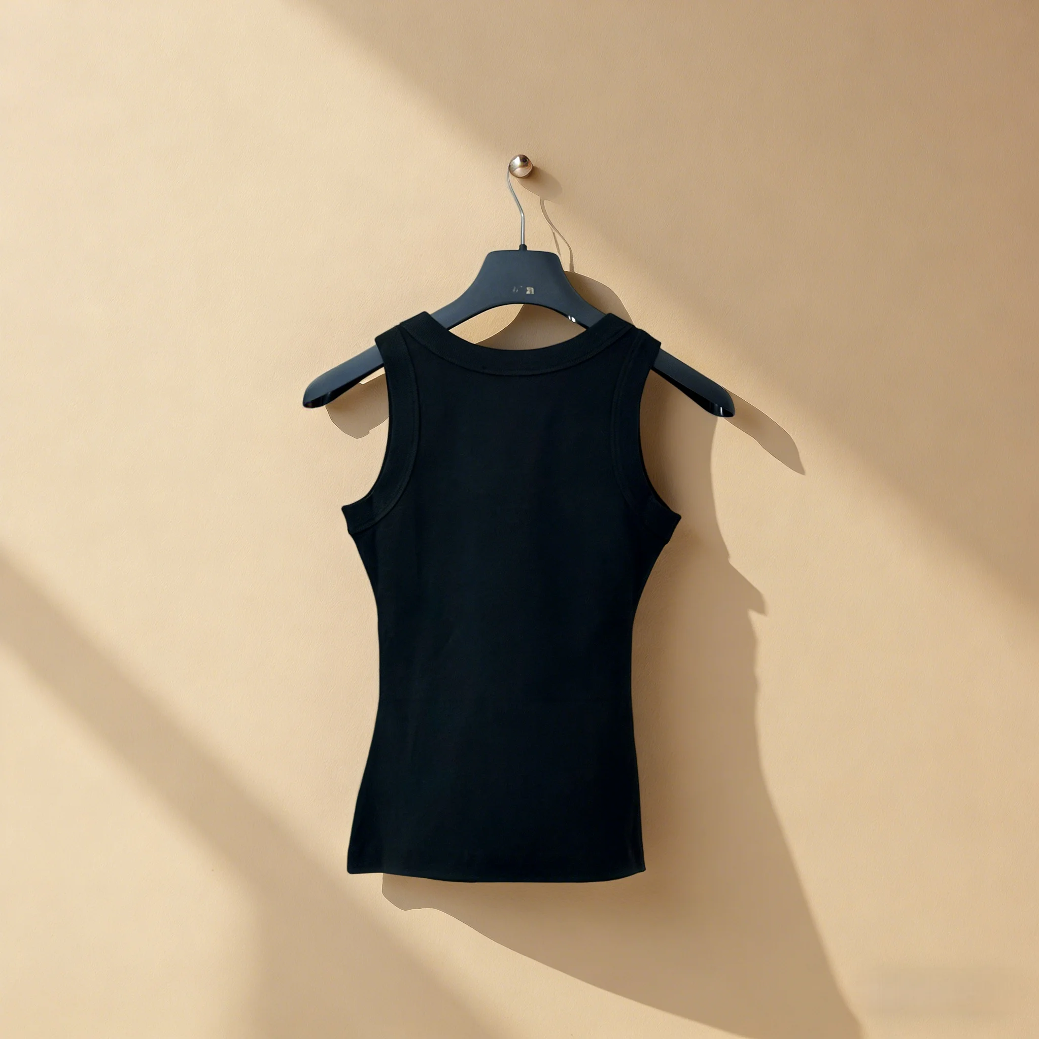 

Women Sleeveless T-Shirt Stylish Short Style Sleeveless Fitted Vest