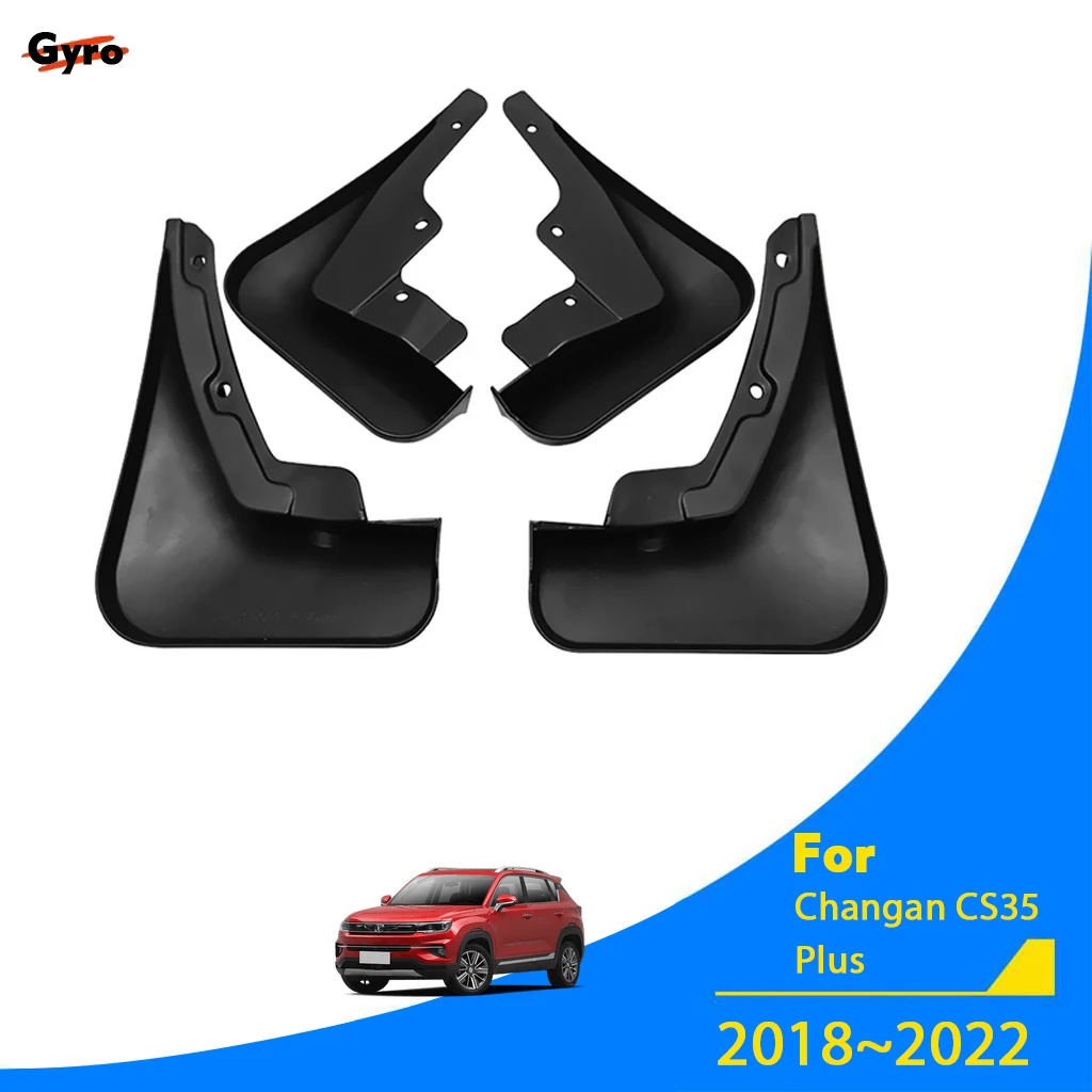 For Changan CS35 Plus 2018 2019 2020~2022 Car Mud Flaps Mudguards Fenders Tuning Wheel Splash Duraflap Mudflaps Accessories 2021