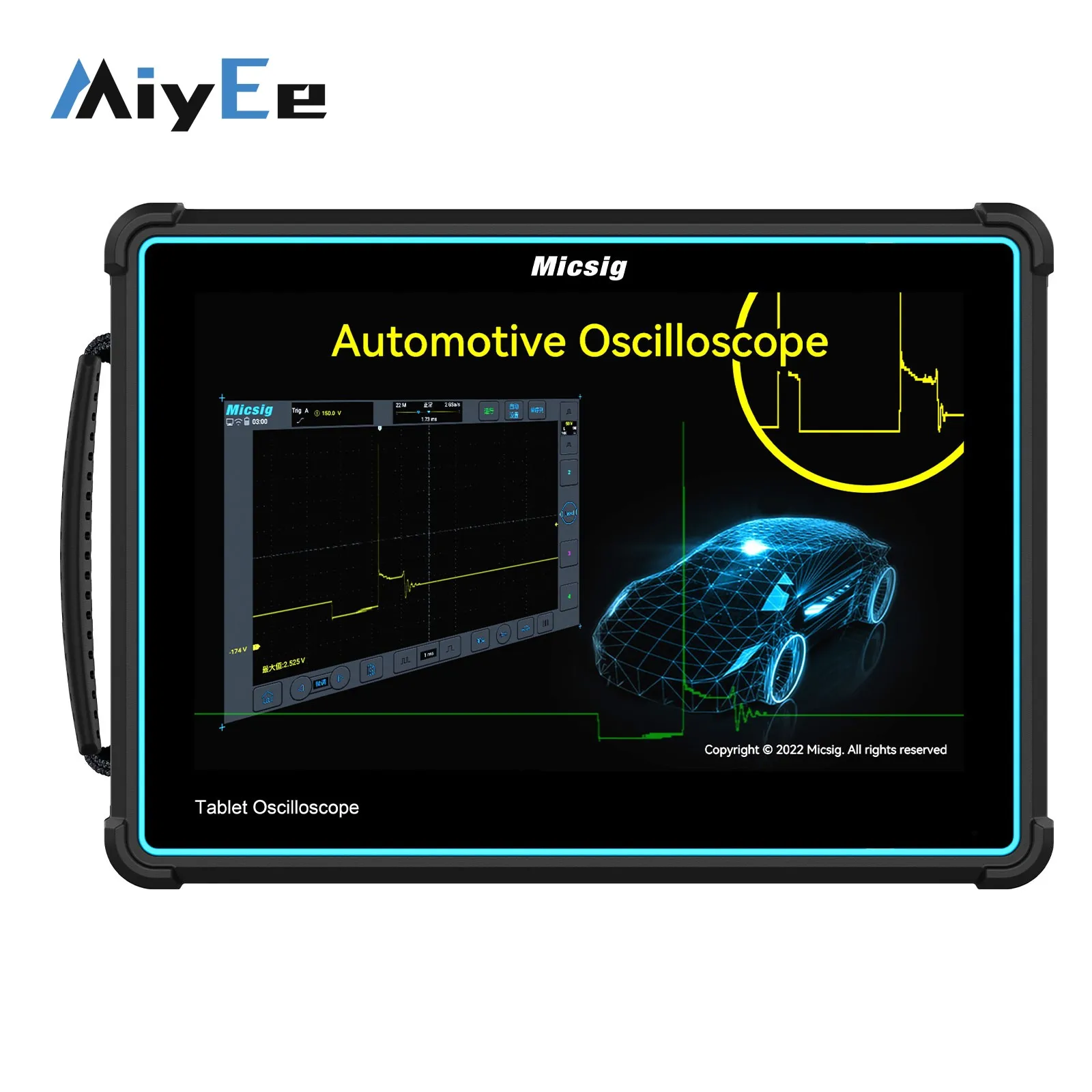 Micsig ATO2004 200MHz 2GSa/s Automotive Oscilloscope 4CH Tablet Oscilloscope with 10.1