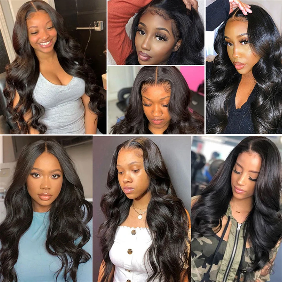 Body Wave Bundel Fabeauty Human Hair Extensions For Women Human Hair Weave Bundels Natural Black 10a Hair Bundel 1/3/4 Piece Hair