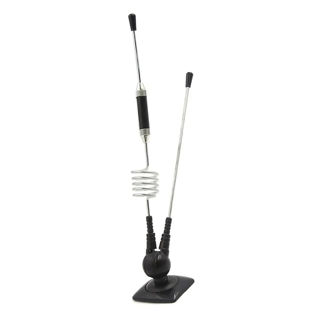 X AUTOHAUX Uniwersalna samochodowa antena dachowa 21,7 cm Regulowana zewnętrzna antena dekoracyjna Stop aluminium Plastik do pojazdu samochodowego — zdjęcie 2