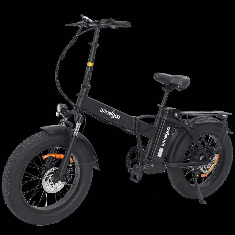 

Adult E Bike 250W Motor Foldable E Bicycle 48V 12.5Ah Battery 20-inch Tires City Commuter Electric Bicycle
