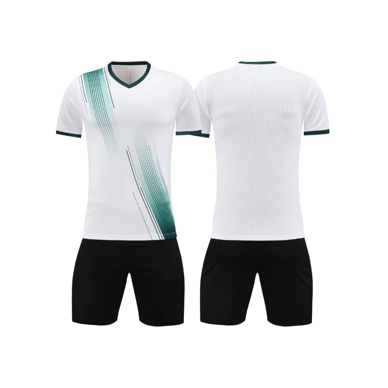 Pink Soccer Training Jersey Set 2 Piece Shirt And Shorts Custom Blank Kids Men Football Clothes Soccer Team Uniforms Print Logo