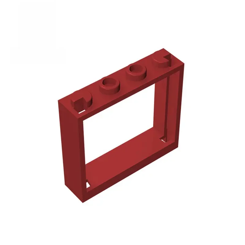 Gobricks – cadre de briques, fenêtre 1x4x3, 10 pièces, compatible avec 60594, jouets pour enfants, assemblage de blocs de construction, pièces, jouets créatifs