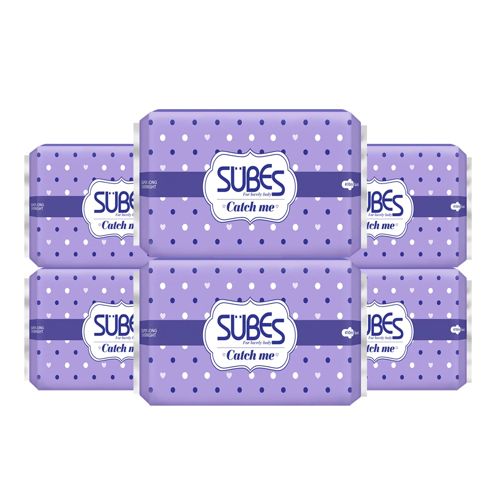 فوط صحية ضيقة للغاية وطويلة للغاية ، فوط طويلة جدًا ، أمسك بي ، 6 عبوات من 6 عبوات