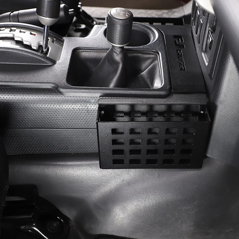 صندوق تخزين وحدة التحكم لـ 07-23 Toyota Fj Cruiser صندوق تخزين وحدة التحكم المتوسطة صندوق تخزين داخلي من المواد المعدنية