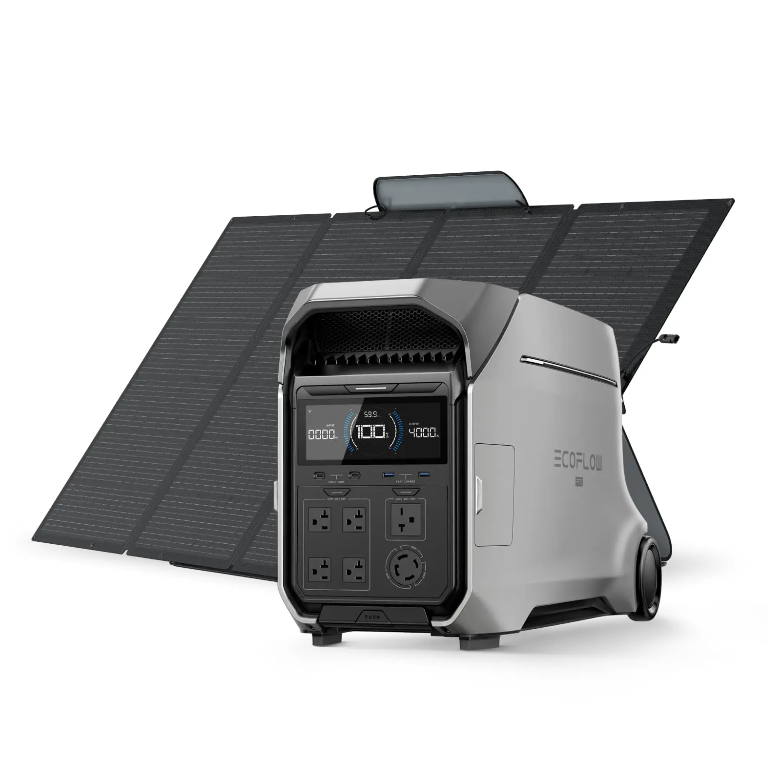 EcoFlow BIG SELLS ON ECOFLOW Portable Power Station DELTA 3 Plus with Smart Extra Battery, Expand Capacity from 1024Wh to 2048Wh