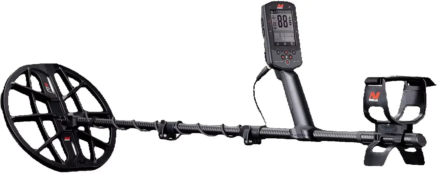 เครื่องตรวจจับโลหะ100% แบบมัลติความถี่ของแท้พร้อมอุปกรณ์เสริมที่ครบถ้วน