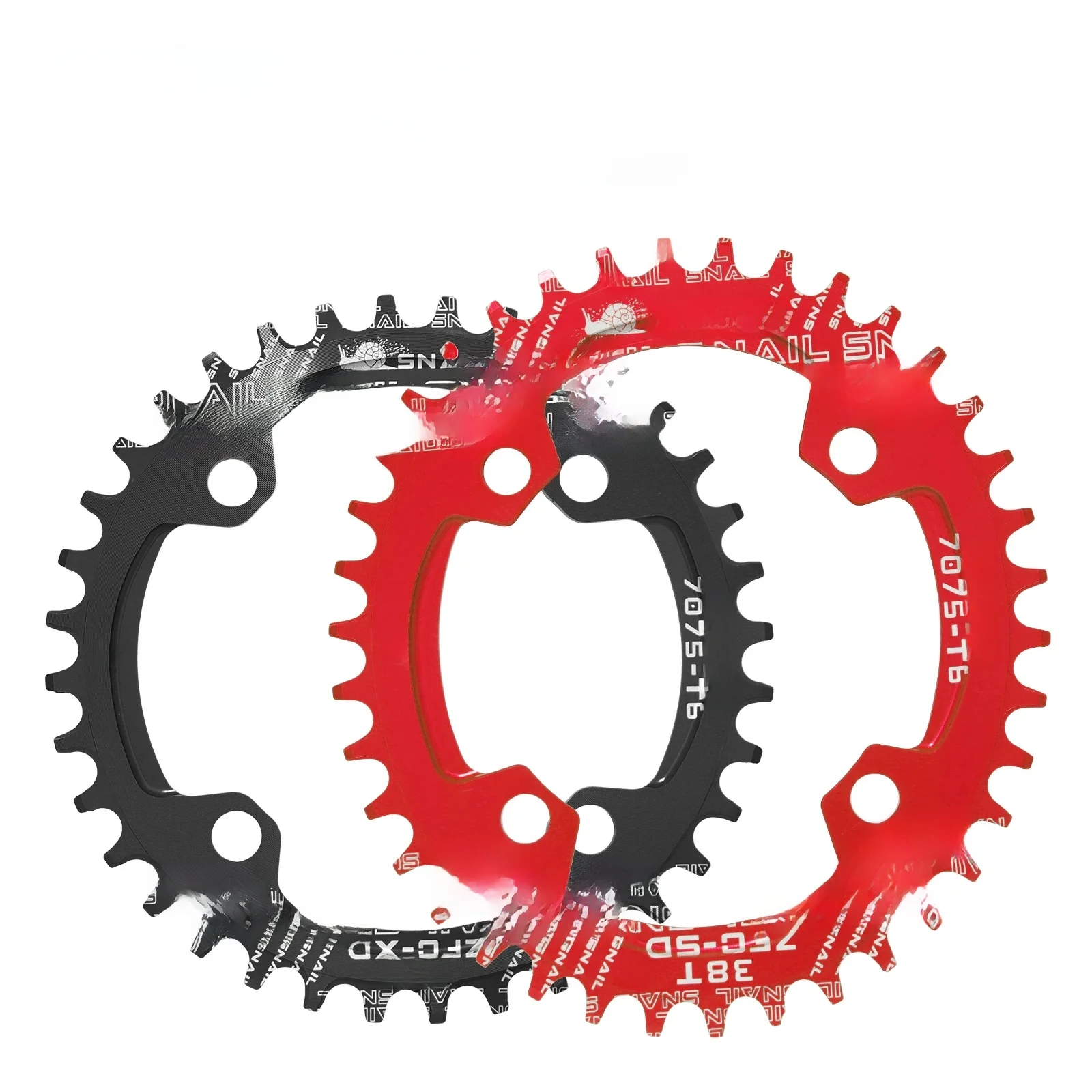 AliExpress GOLDIX SNAIL 104BCD/96BCD Bicycle Chainwheel Wide and Narrow Teeth 32T/34T/36T/38T Round /oval Disc Single Chainring For Shimao/SRAM