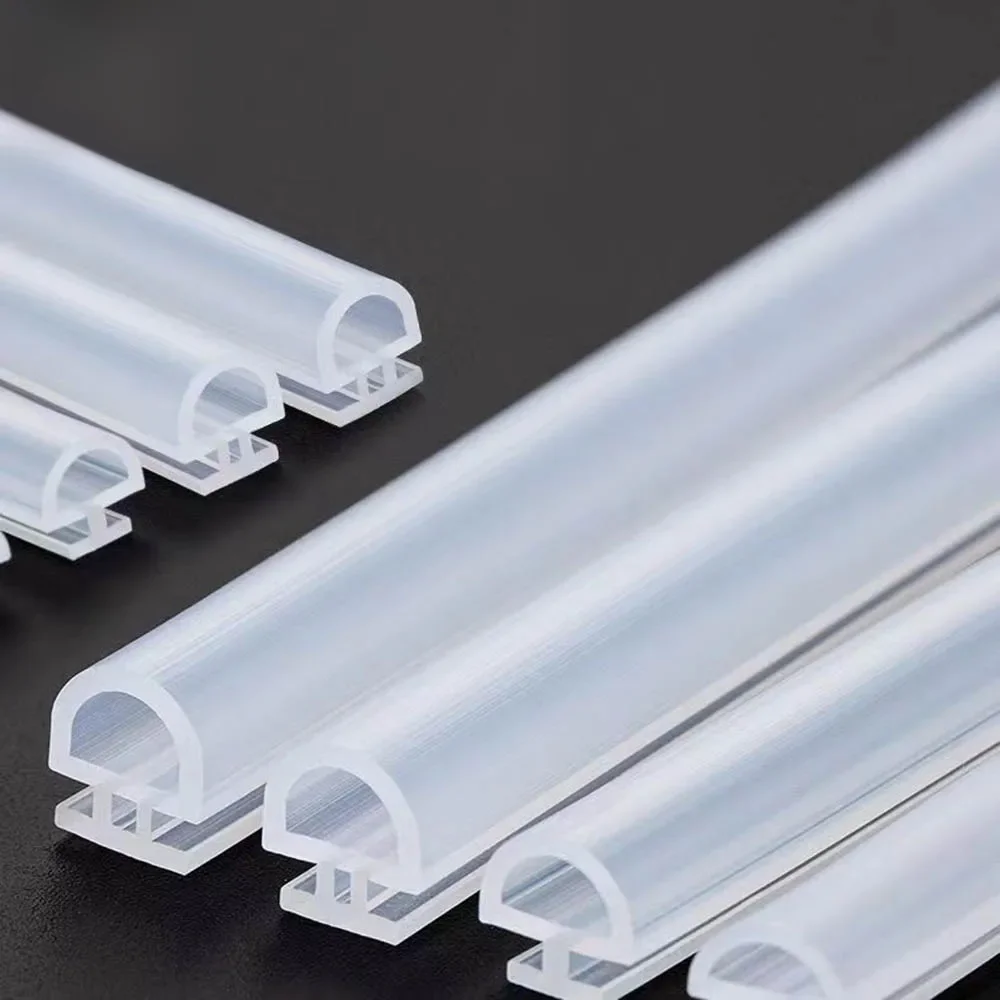 10M Szerokość Dolna 4/5/6/7mm Uszczelki do Drzwi/Okien Mostkowych z Aluminiem, Uszczelniające Paski z Silikonu/TEP, Oszczędzające Energii — zdjęcie produktu 7