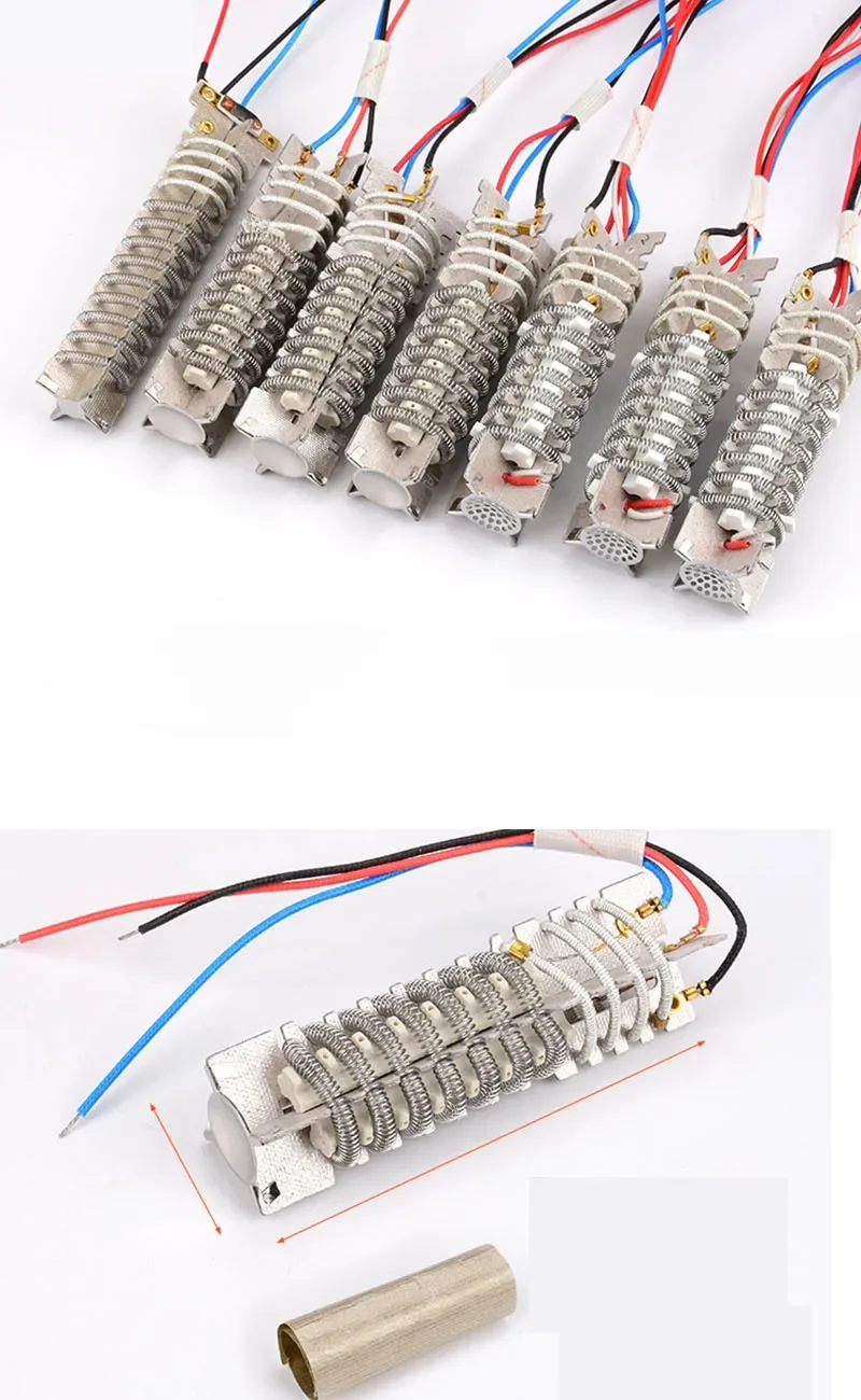 1600/1800/2000W uniwersalny gorący wiatrówka Element grzejny Mica grzejnik 700W plastikowy pistolet spawalniczy grzejnik + bezpłatny papier miki — zdjęcie 2