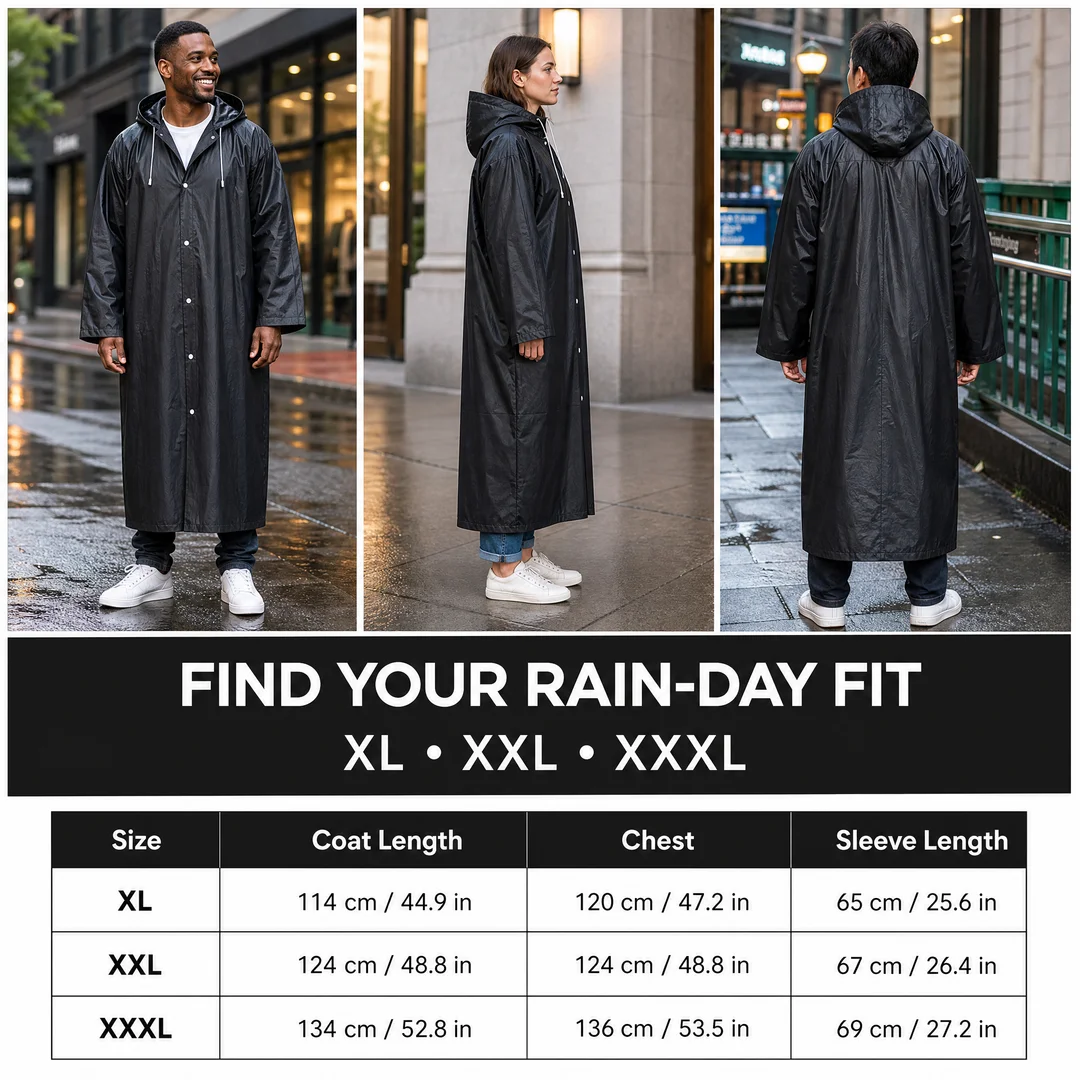 Adult lightweight Reusable Raincoat, 2-Piece Emergency Raincoat for Men and Women, with Hat and Drawstring 11 A4b986687e5e34fec9f5bda352e79e2c0k